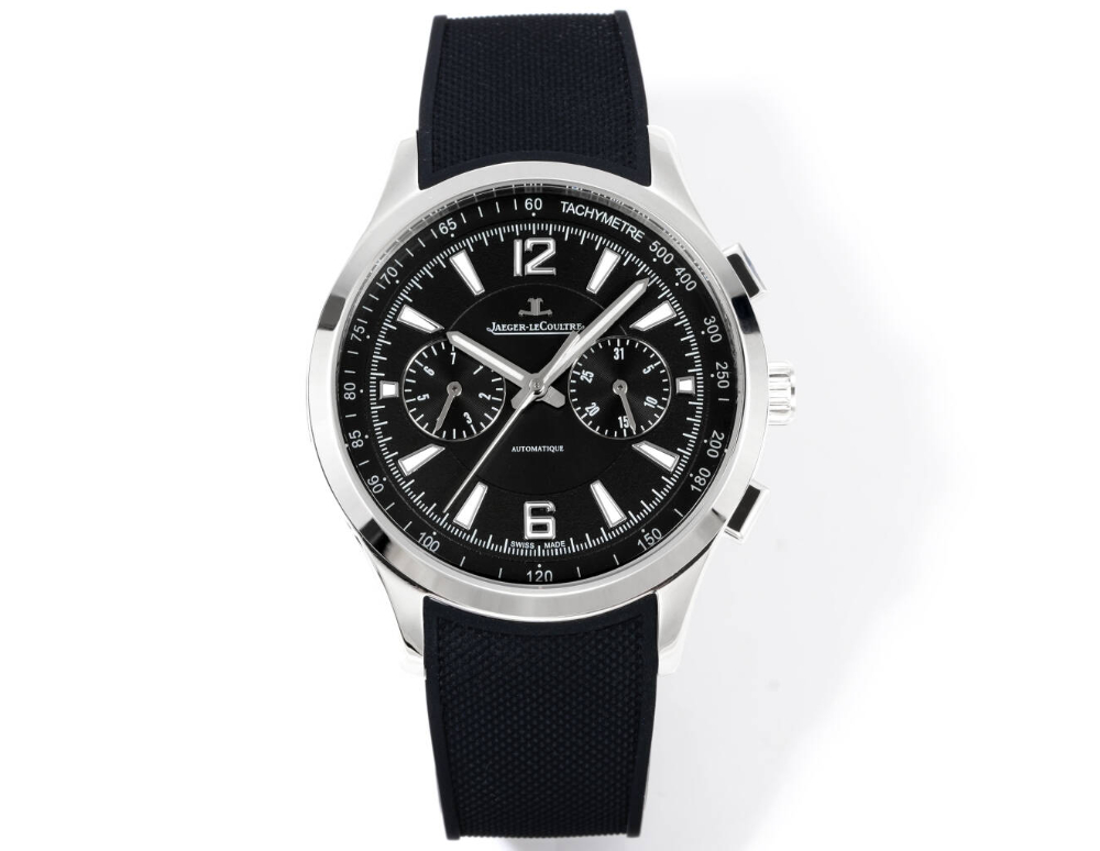 Jaeger-LeCoultre Polaris Chronograph 42mm 예거르쿨트르 폴라리스 크로노그래프 블랙러버밴드 블랙다이얼 42mm 2