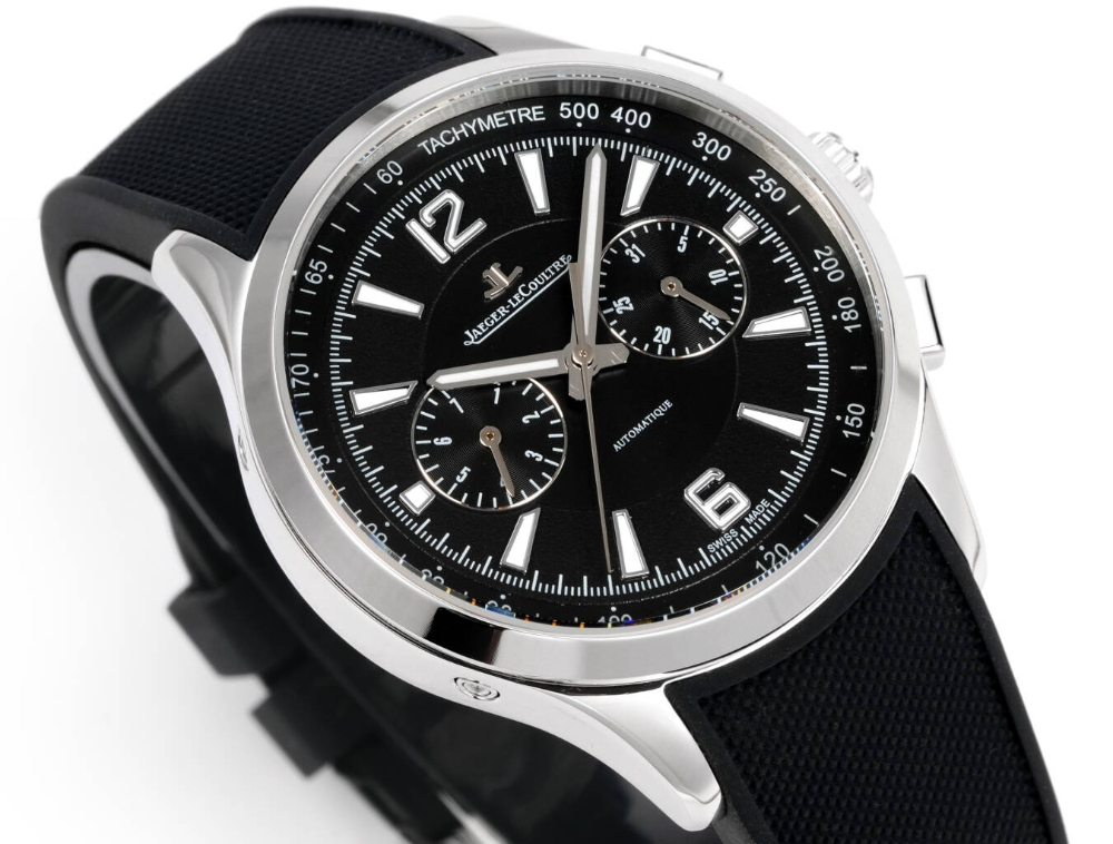 Jaeger-LeCoultre Polaris Chronograph 42mm 예거르쿨트르 폴라리스 크로노그래프 블랙러버밴드 블랙다이얼 42mm 4
