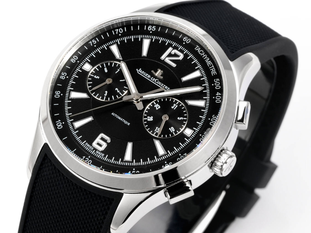 Jaeger-LeCoultre Polaris Chronograph 42mm 예거르쿨트르 폴라리스 크로노그래프 블랙러버밴드 블랙다이얼 42mm 5
