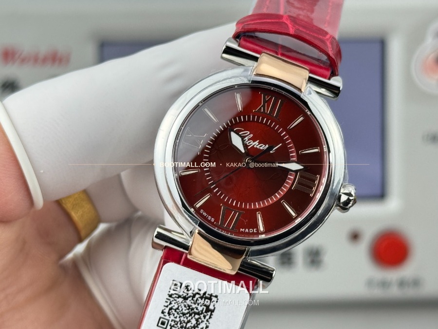 Chopard Imperiale Automatic 29mm 쇼파드 임페리얼 오토매틱 여성 시계 콤비베젤 레드다이얼 29mm 6