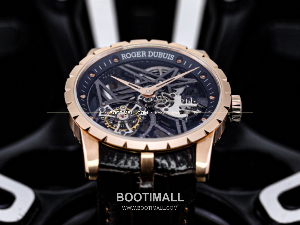 Roger Dubuis Excalibur Skeleton Flying Tourbillon 42mm RDDBEX0392 로저드뷔 엑스칼리버 스켈레톤 플라잉 투르비옹 42mm 4
