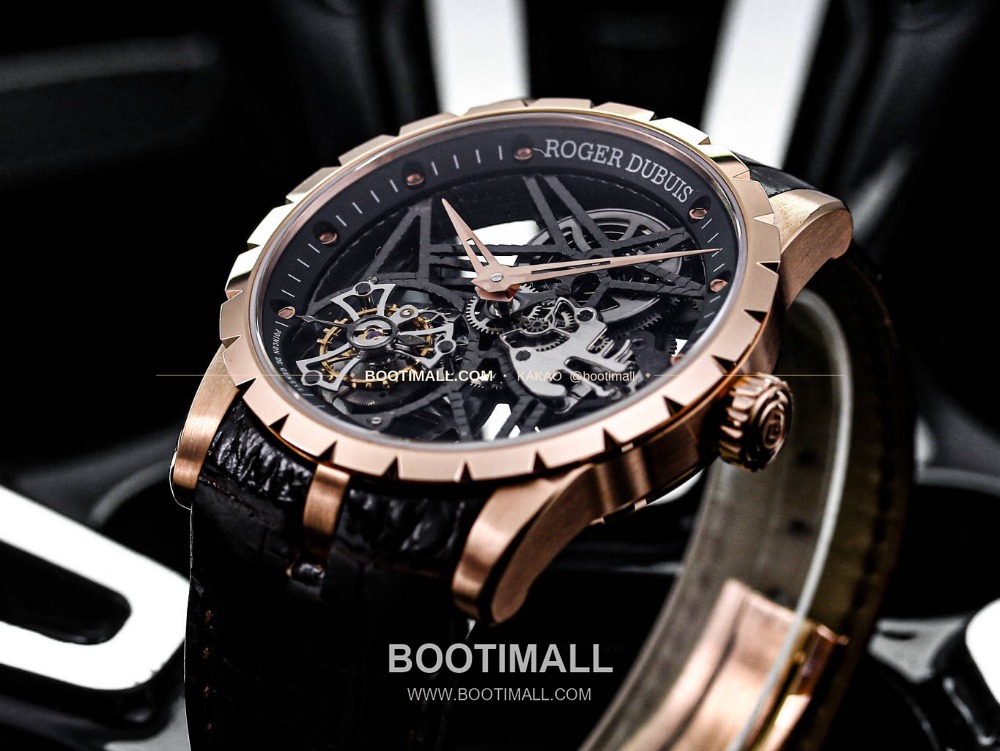 Roger Dubuis Excalibur Skeleton Flying Tourbillon 42mm RDDBEX0392 로저드뷔 엑스칼리버 스켈레톤 플라잉 투르비옹 42mm 5