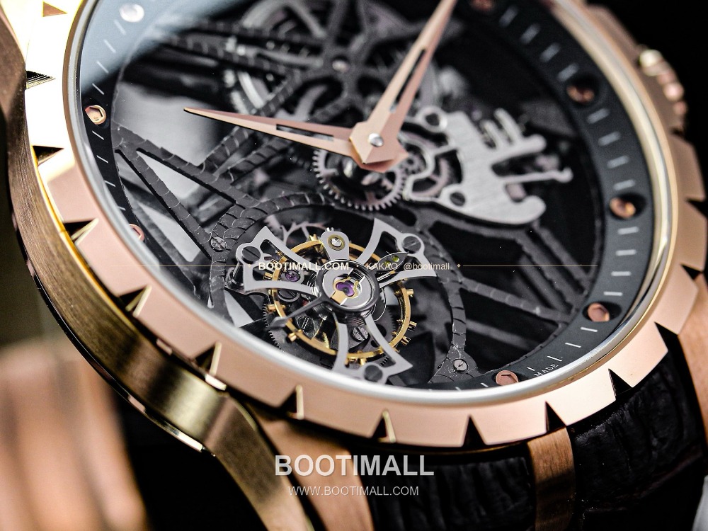 Roger Dubuis Excalibur Skeleton Flying Tourbillon 42mm RDDBEX0392 로저드뷔 엑스칼리버 스켈레톤 플라잉 투르비옹 42mm 6