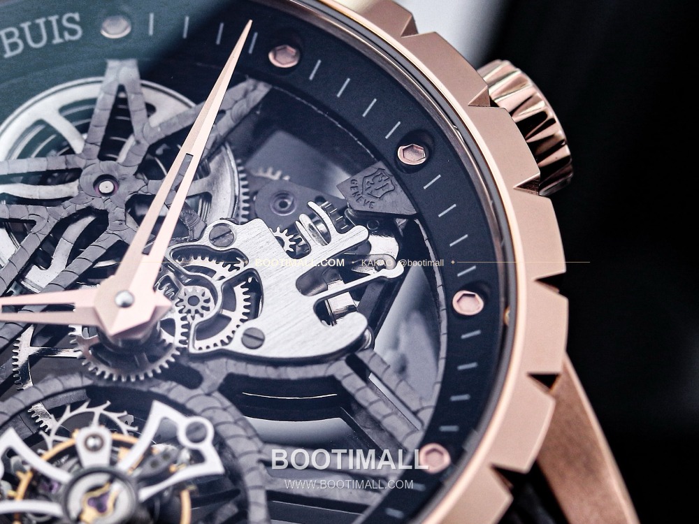 Roger Dubuis Excalibur Skeleton Flying Tourbillon 42mm RDDBEX0392 로저드뷔 엑스칼리버 스켈레톤 플라잉 투르비옹 42mm 7