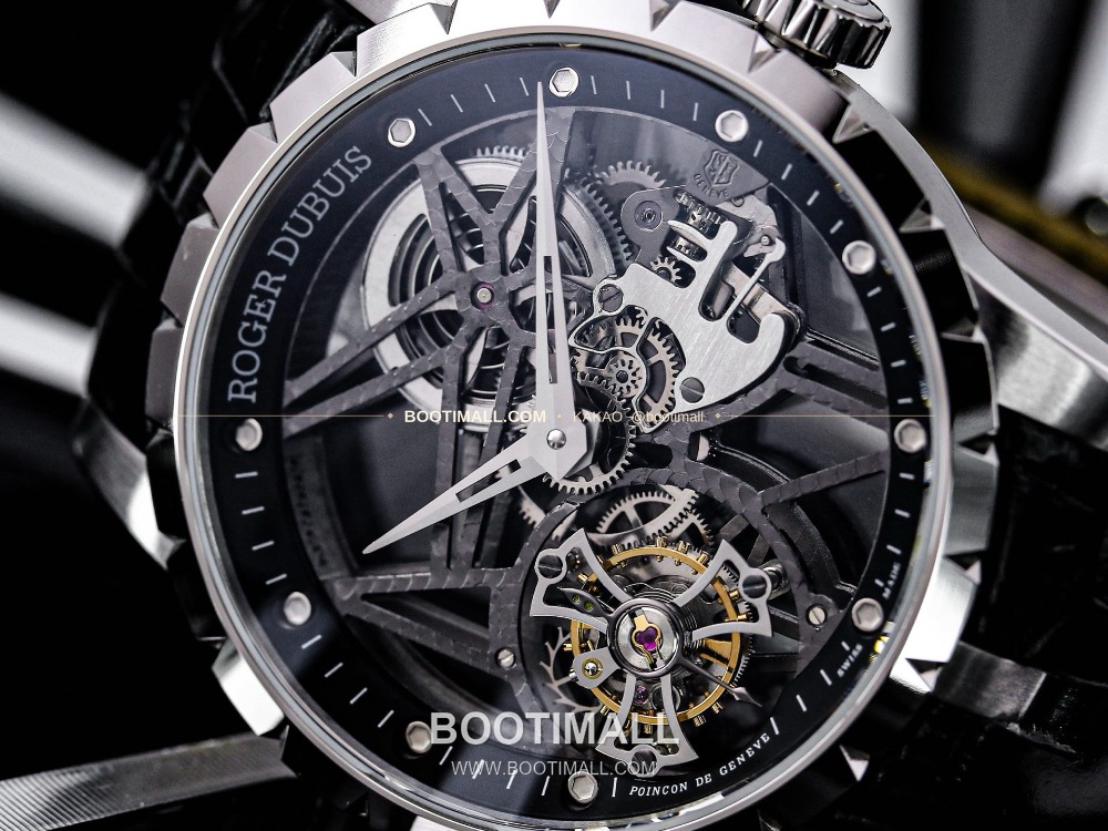 Roger Dubuis Excalibur Skeleton Flying Tourbillon 42mm RDDBEX0392 로저드뷔 엑스칼리버 스켈레톤 플라잉 투르비옹 42mm 3