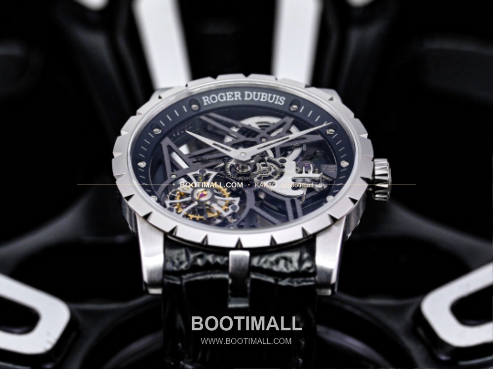 Roger Dubuis Excalibur Skeleton Flying Tourbillon 42mm RDDBEX0392 로저드뷔 엑스칼리버 스켈레톤 플라잉 투르비옹 42mm 4