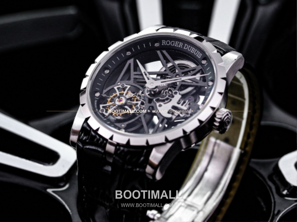 Roger Dubuis Excalibur Skeleton Flying Tourbillon 42mm RDDBEX0392 로저드뷔 엑스칼리버 스켈레톤 플라잉 투르비옹 42mm 5
