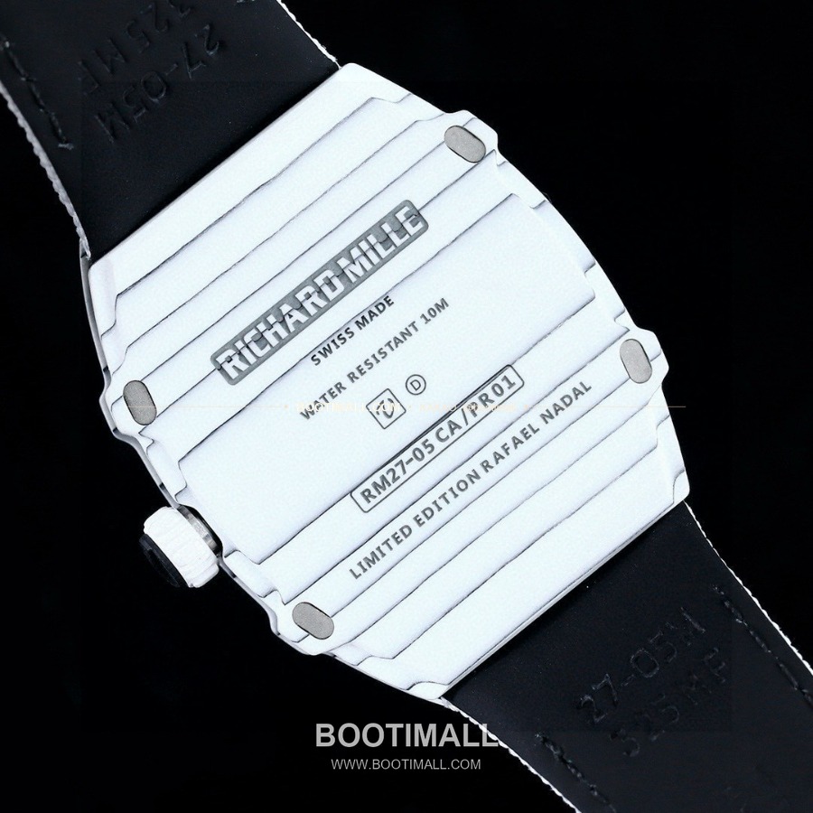 RICHARD MILLE RM 27-05 Flying Tourbillon Rafael Nadal 리차드 밀 RM 27-05 플라잉 투르비옹 라파엘 나달 화이트 37mm 8