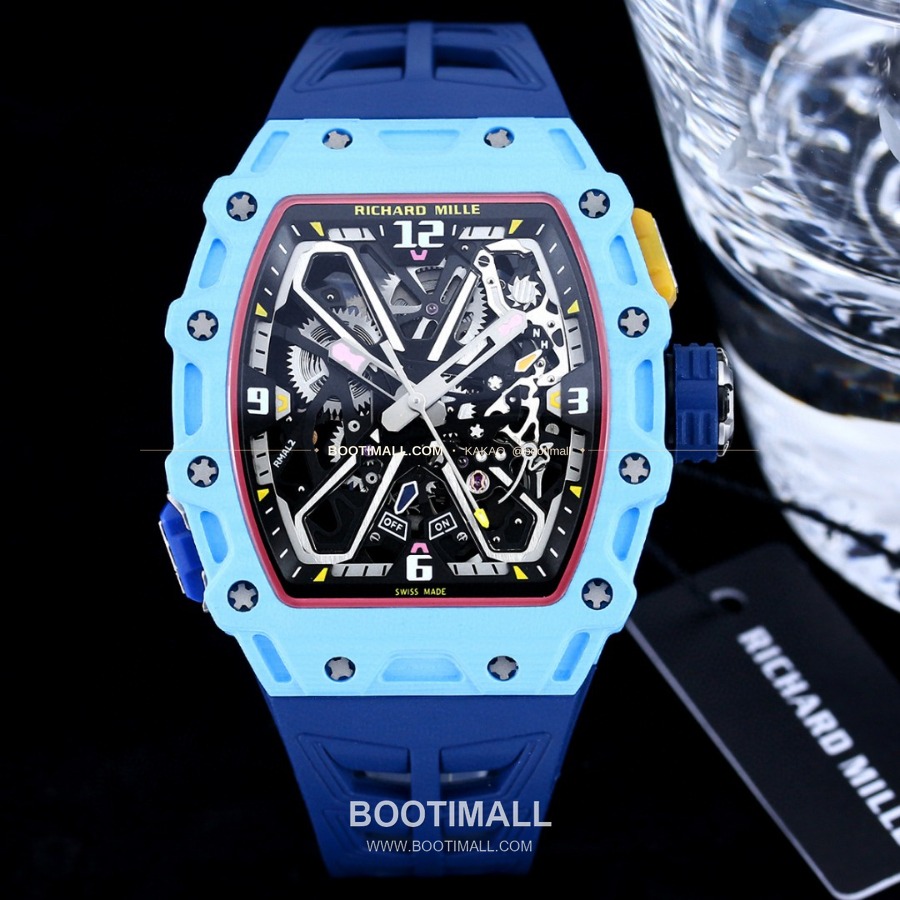 RICHARD MILLE RM 35-03 Automatic Rafael Nadal 리차드 밀 RM 35-03 오토매틱 라파엘 나달 스카이블루 43 × 50mm 2
