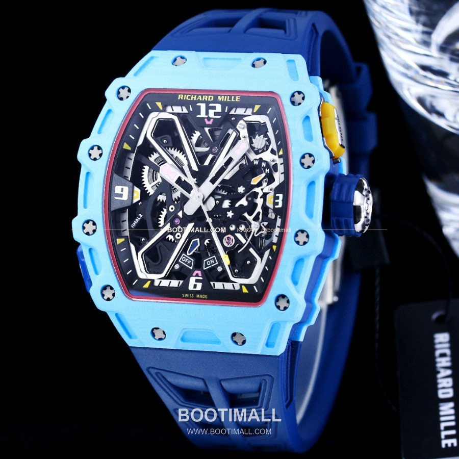 RICHARD MILLE RM 35-03 Automatic Rafael Nadal 리차드 밀 RM 35-03 오토매틱 라파엘 나달 스카이블루 43 × 50mm 3