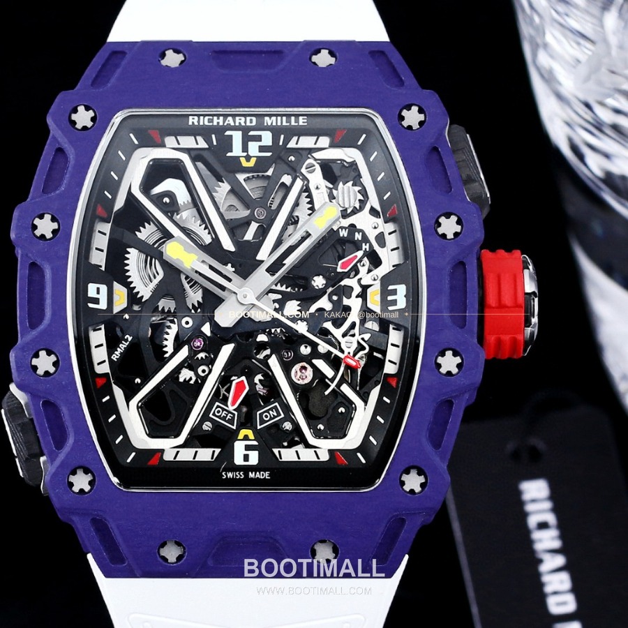 RICHARD MILLE RM 35-03 Automatic Rafael Nadal 리차드 밀 RM 35-03 오토매틱 라파엘 나달 퍼플 43 × 50mm 3
