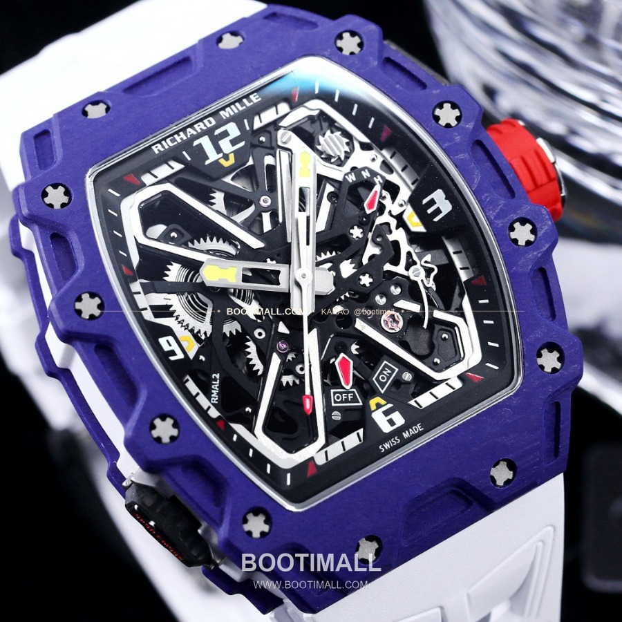 RICHARD MILLE RM 35-03 Automatic Rafael Nadal 리차드 밀 RM 35-03 오토매틱 라파엘 나달 퍼플 43 × 50mm 4
