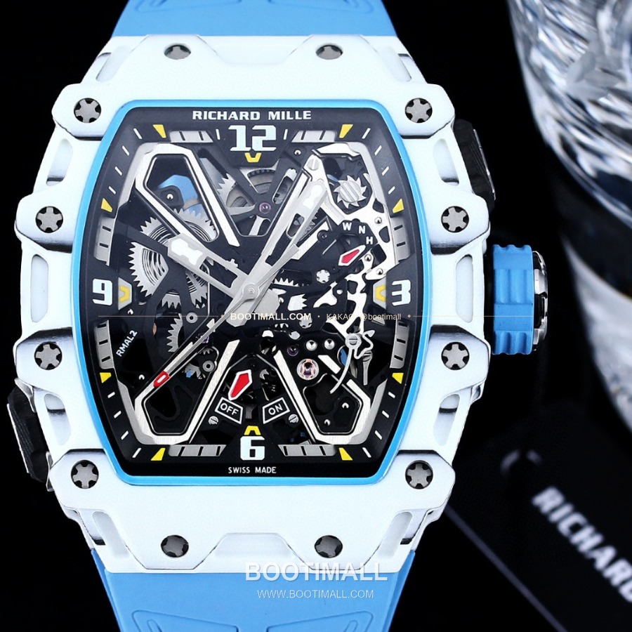 RICHARD MILLE RM 35-03 Automatic Rafael Nadal 리차드 밀 RM 35-03 오토매틱 라파엘 나달 화이트 43 × 50mm 4