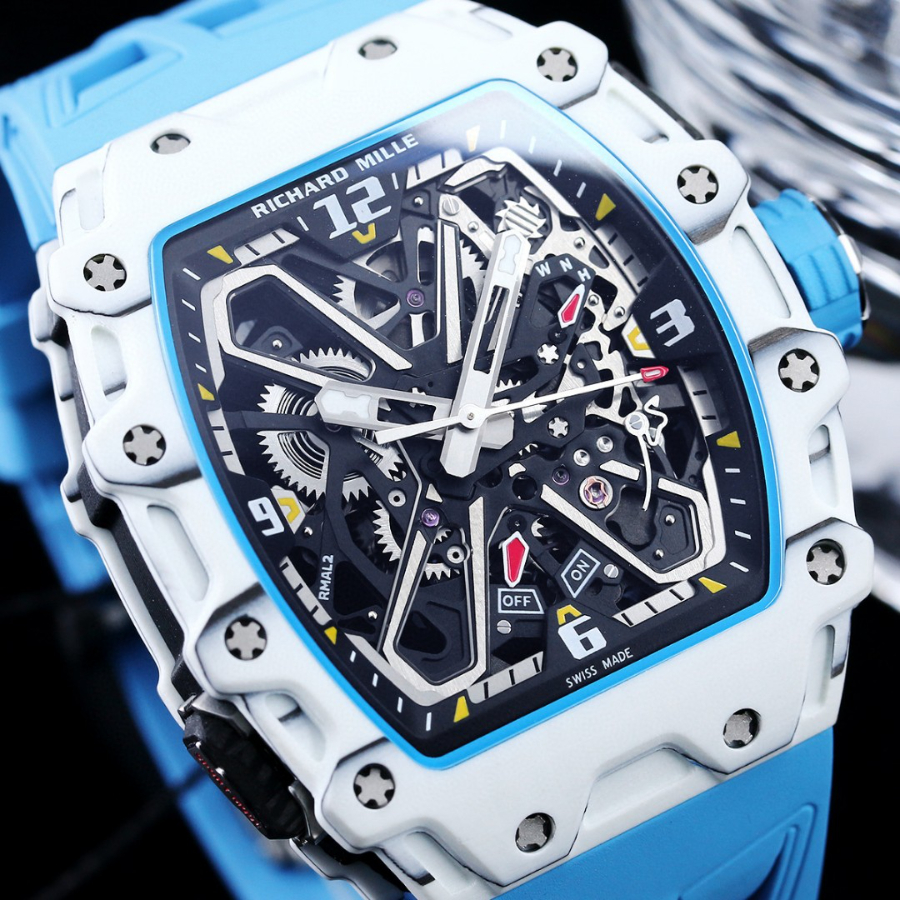 RICHARD MILLE RM 35-03 Automatic Rafael Nadal 리차드 밀 RM 35-03 오토매틱 라파엘 나달 화이트 43 × 50mm 6
