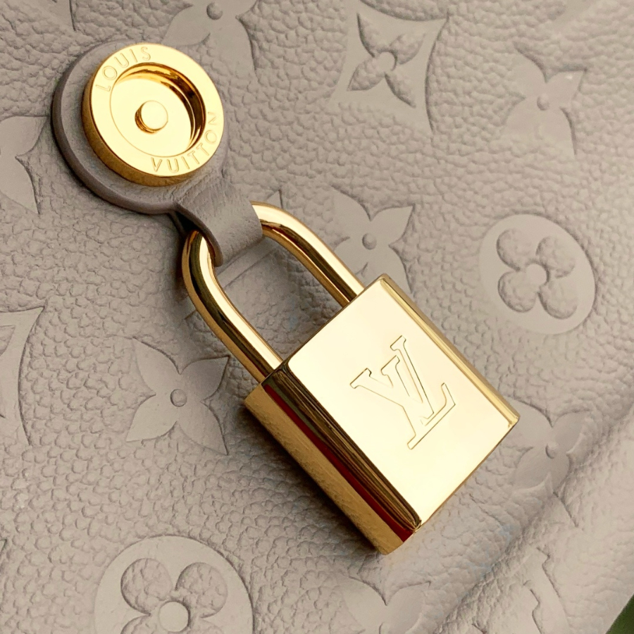 Louis Vuitton 루이비통 Anytime 플랩 백 MM 모노그램 앙프렝트 M14973 앙크르 베이지 29.5cm 5