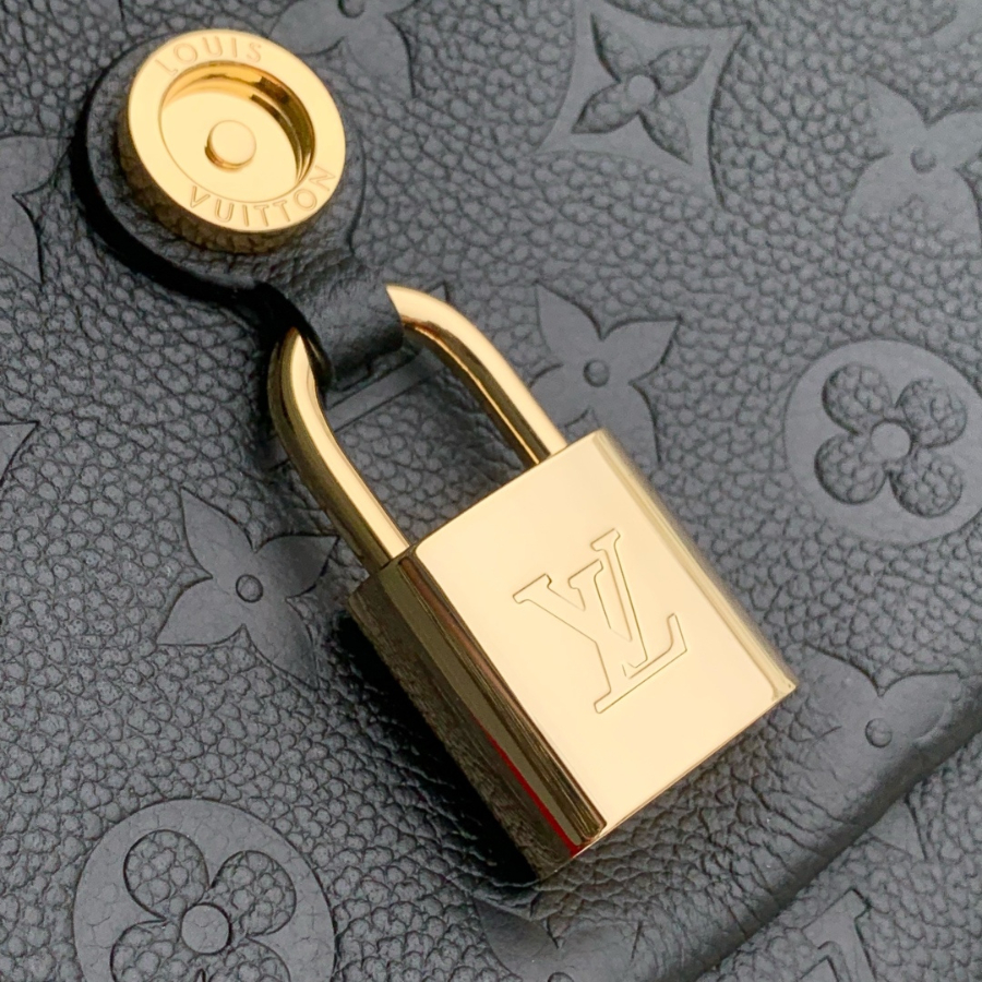 Louis Vuitton 루이비통 Anytime 플랩 백 MM 모노그램 앙프렝트 M14973 앙크르 블랙 29.5cm 4