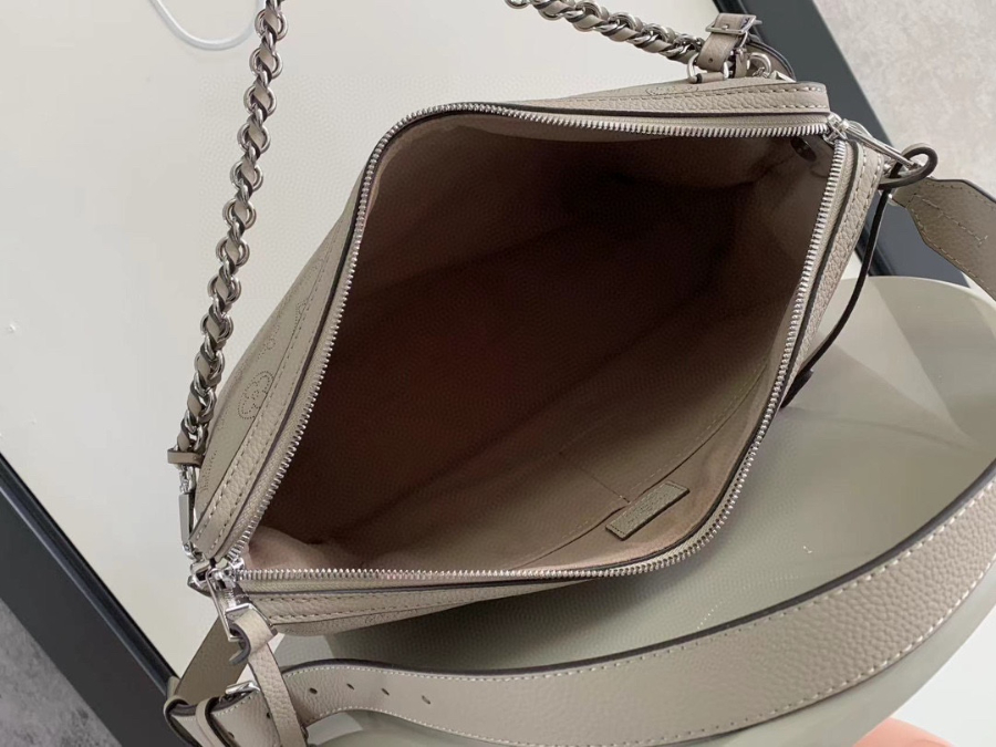 Louis Vuitton 루이비통 Mahina Hand It All MM 마히나 핸드 잇 올 MM 호보백 M24132 베이지 32cm 8