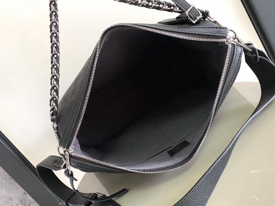 Louis Vuitton 루이비통 Mahina Hand It All MM 마히나 핸드 잇 올 MM 호보백 M24132 블랙 32cm 8