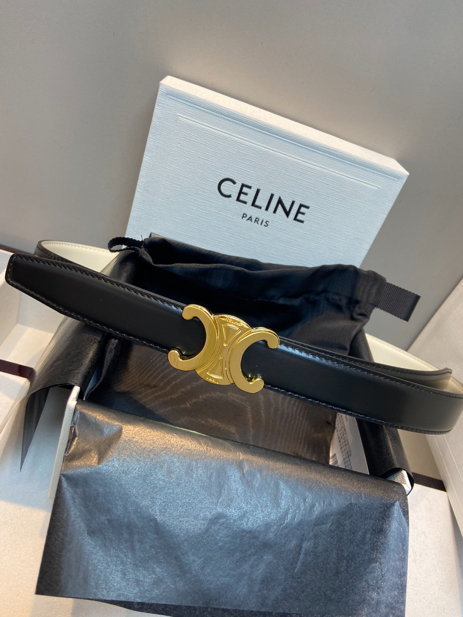 Celine 셀린느 2023 LADY 벨트 폭 2.5cm (금장,은장) 1