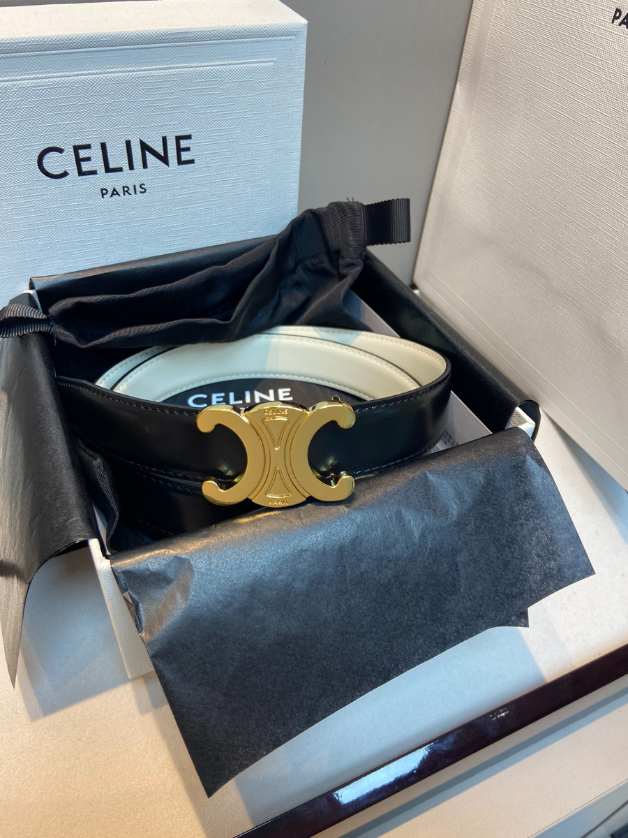 Celine 셀린느 2023 LADY 벨트 폭 2.5cm (금장,은장) 2