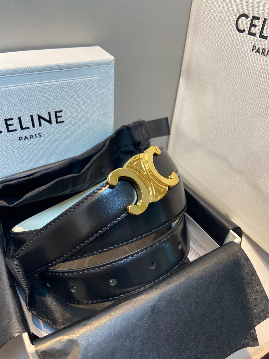 Celine 셀린느 2023 LADY 벨트 폭 2.5cm (금장,은장) 5