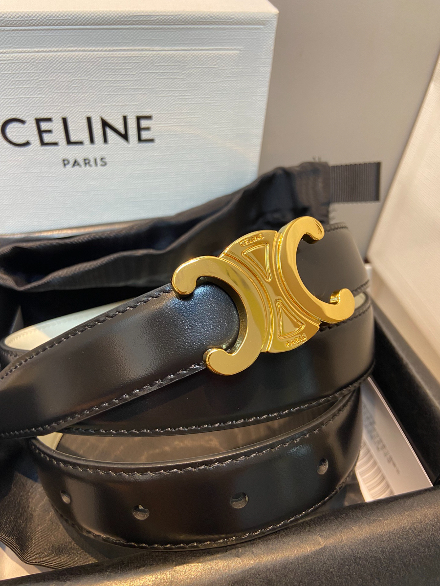 Celine 셀린느 2023 LADY 벨트 폭 2.5cm (금장,은장) 4