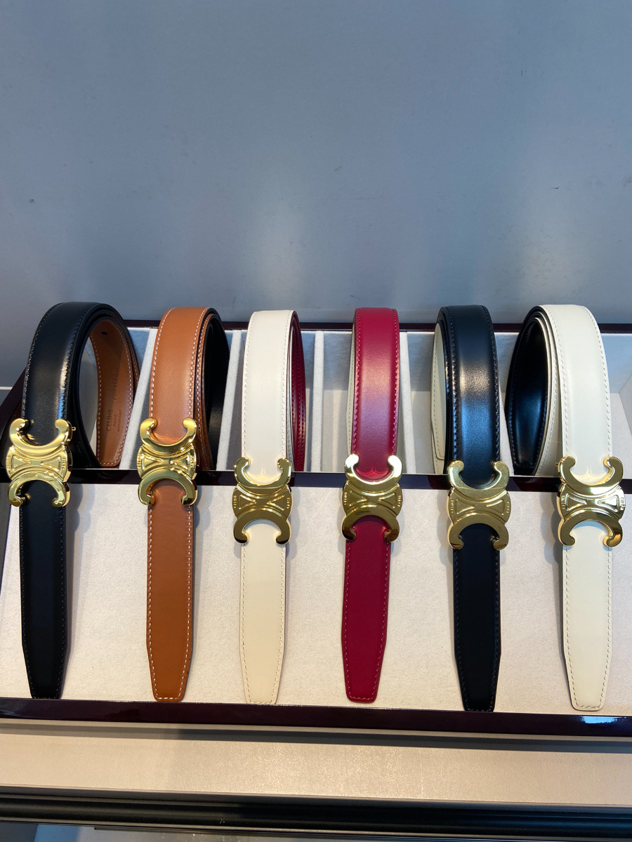 Celine 셀린느 2023 LADY 벨트 폭 2.5cm (금장,은장) 7