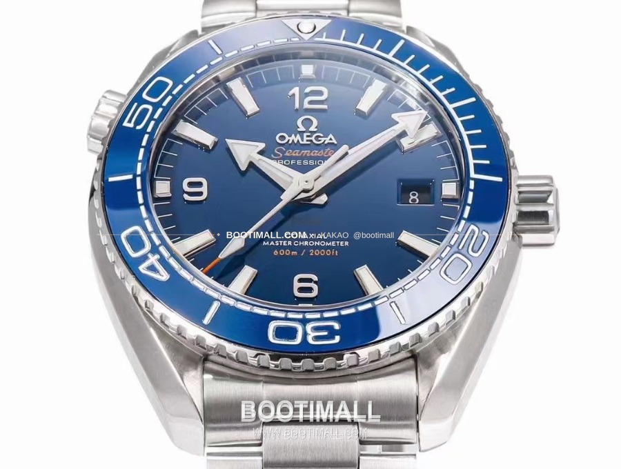 OMEGA Seamaster Planet Ocean 600M 오메가 씨마스터 플래닛 오션 600미터 블루다이얼 44mm 2