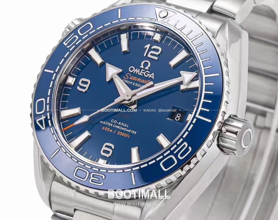 OMEGA Seamaster Planet Ocean 600M 오메가 씨마스터 플래닛 오션 600미터 블루다이얼 44mm 4