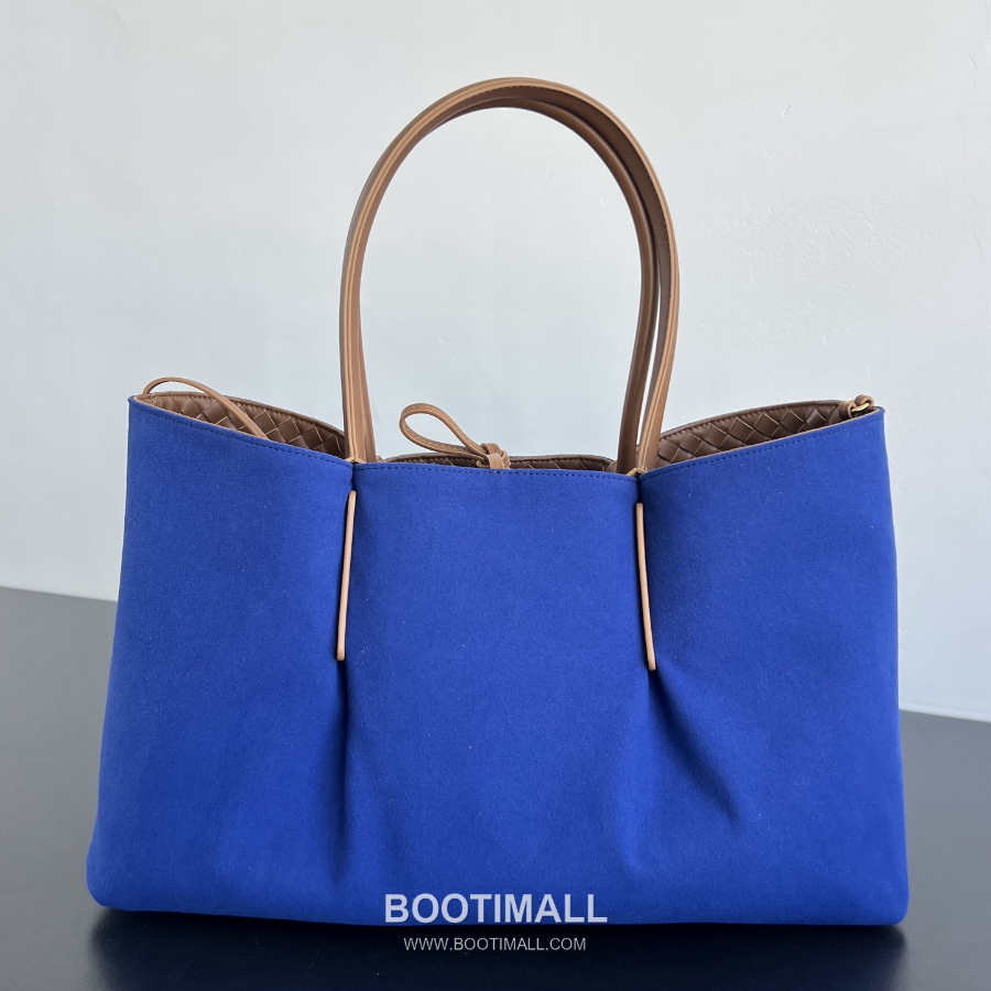 Bottega Veneta Pinacoteca Intrecciato 보테가 베네타 피나코테카 인트레치아토 레더 양면 기저귀가방 토트백 라지 브라운 43cm 6