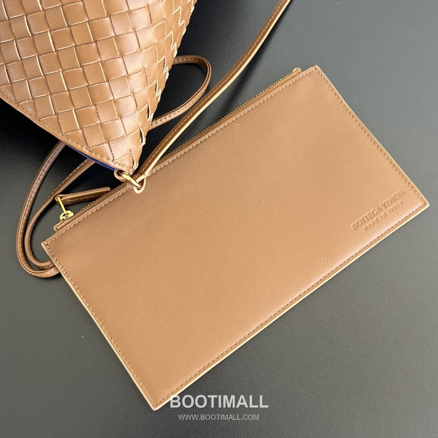 Bottega Veneta Pinacoteca Intrecciato 보테가 베네타 피나코테카 인트레치아토 레더 양면 기저귀가방 토트백 라지 브라운 43cm 10