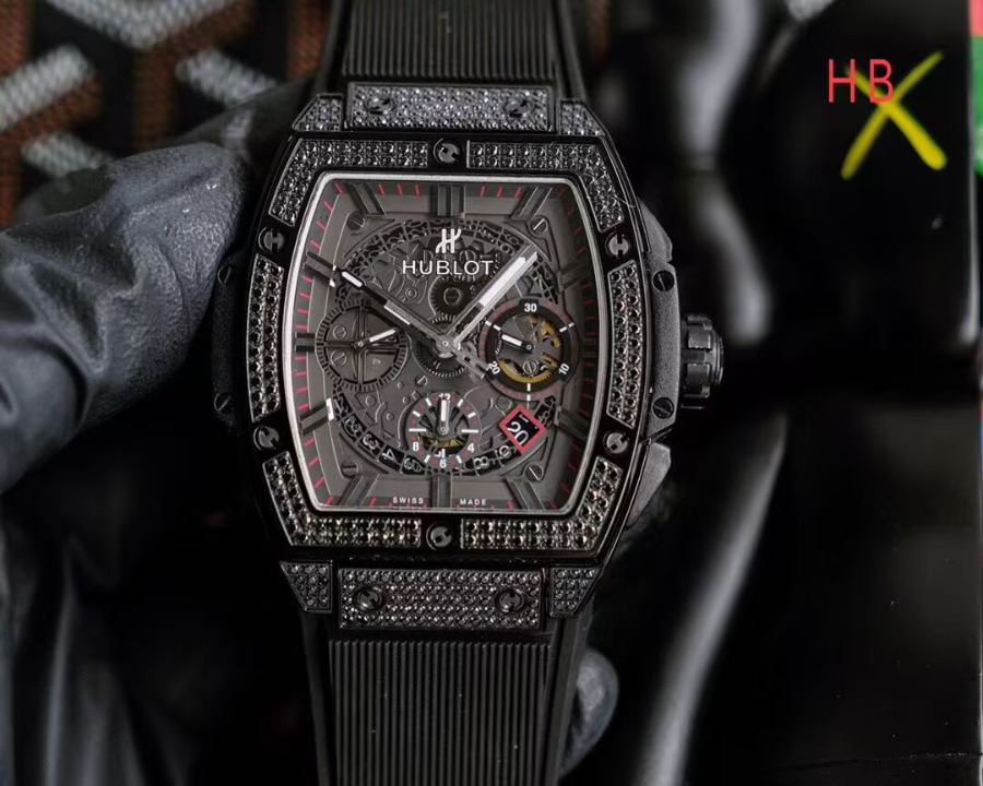 HUBLOT SPIRIT OF BIG BANG TITANIUM CERAMIC 위블로 스피릿 오브 빅뱅 티타늄 세라믹 42MM 1