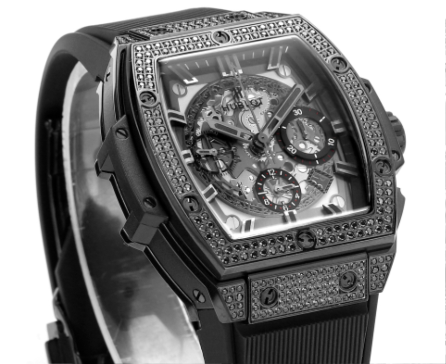 [품절] HUBLOT SPIRIT OF BIG BANG TITANIUM CERAMIC 위블로 스피릿 오브 빅뱅 티타늄 세라믹 42MM 4