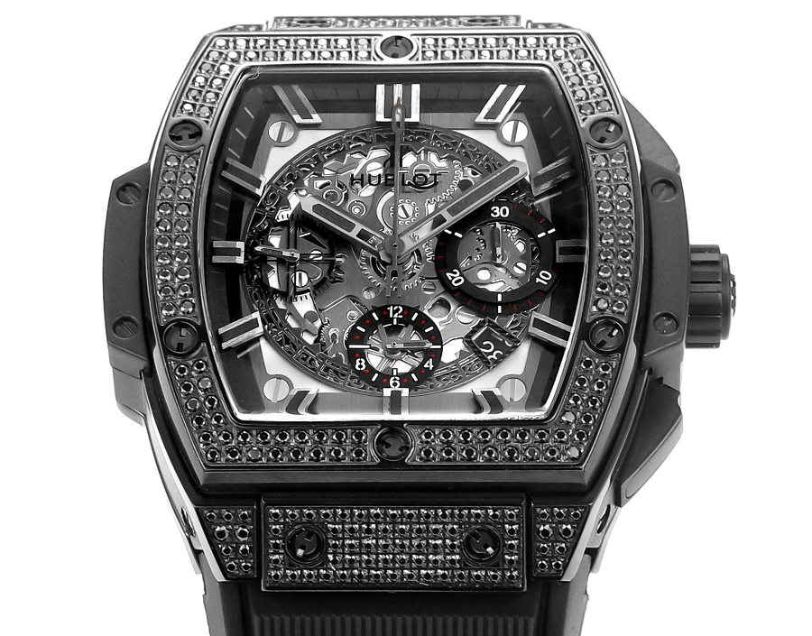 [품절] HUBLOT SPIRIT OF BIG BANG TITANIUM CERAMIC 위블로 스피릿 오브 빅뱅 티타늄 세라믹 42MM 3