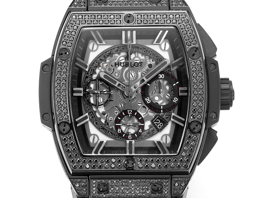 [품절] HUBLOT SPIRIT OF BIG BANG TITANIUM CERAMIC 위블로 스피릿 오브 빅뱅 티타늄 세라믹 42MM 2