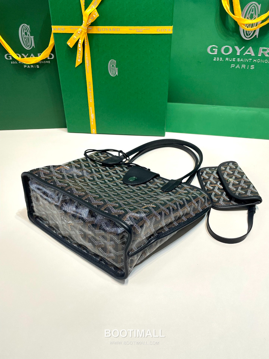 Goyard 고야드 2025 미니 앙주백  Tote Mini Anjou Black 블랙 22cm  3