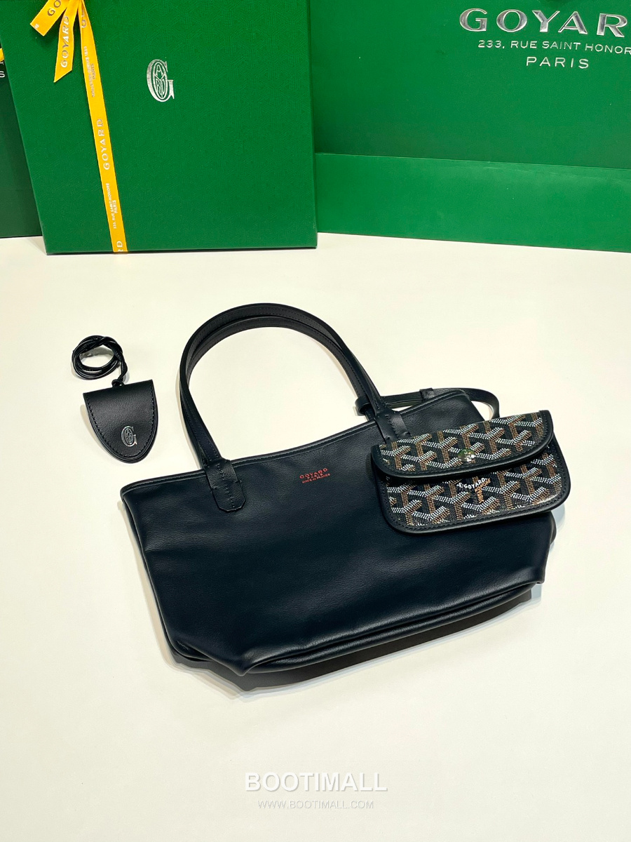 Goyard 고야드 2025 미니 앙주백  Tote Mini Anjou Black 블랙 22cm  5