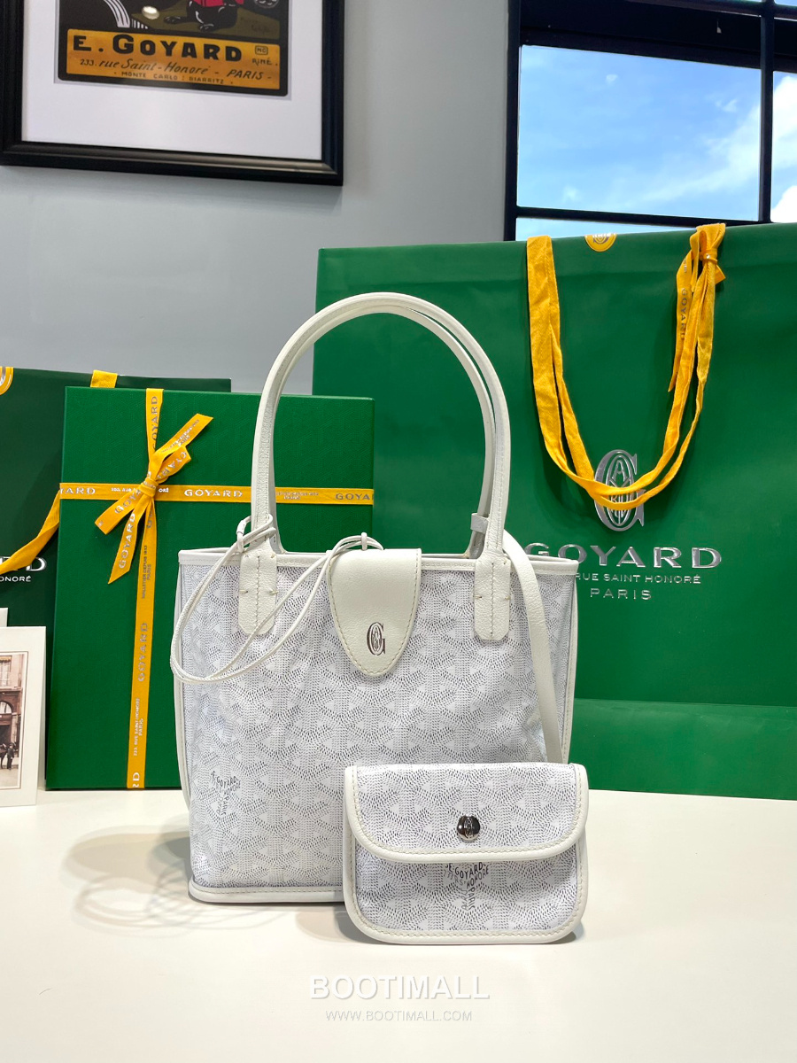 Goyard 고야드 2025 미니 앙주백  Tote Mini Anjou White 화이트 22cm  2