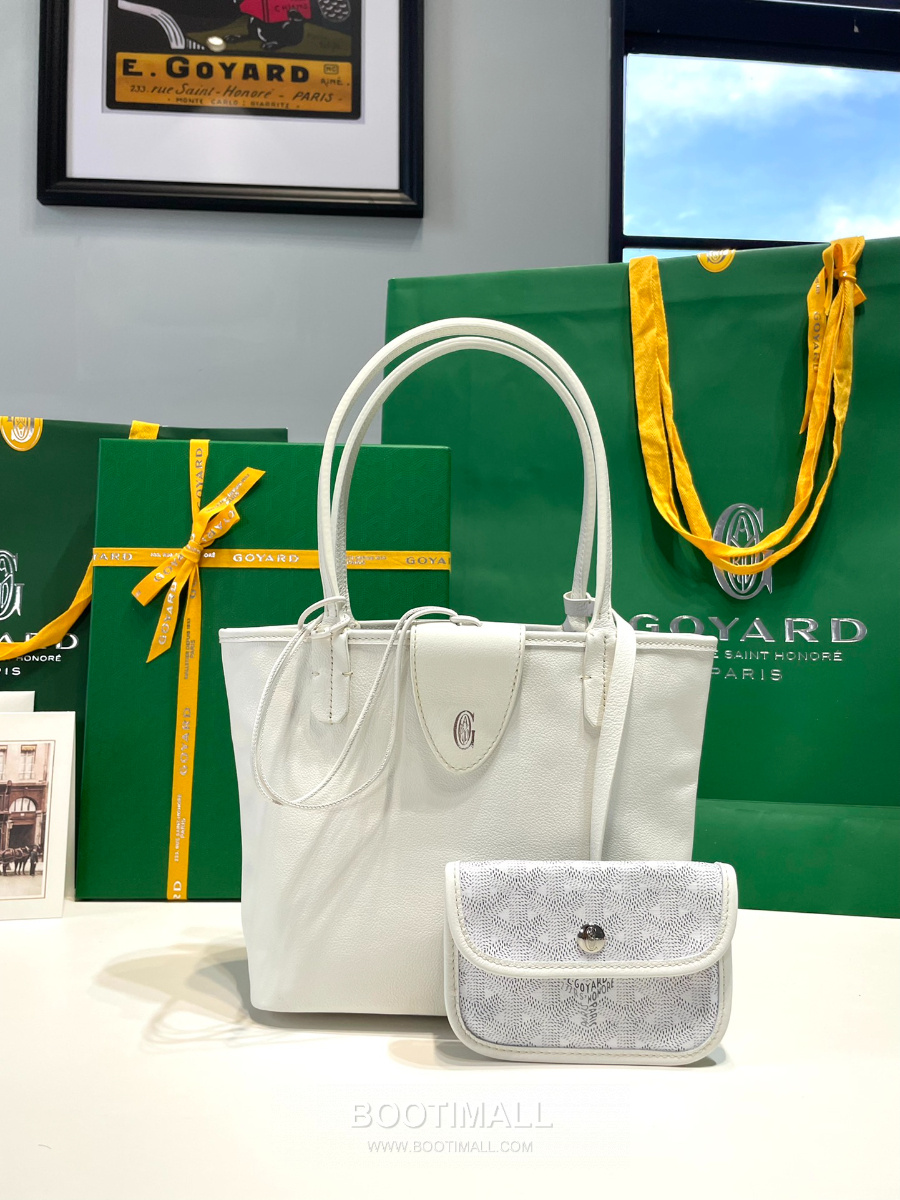 Goyard 고야드 2025 미니 앙주백  Tote Mini Anjou White 화이트 22cm  3