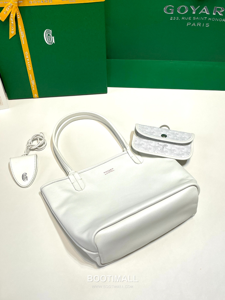 Goyard 고야드 2025 미니 앙주백  Tote Mini Anjou White 화이트 22cm  5