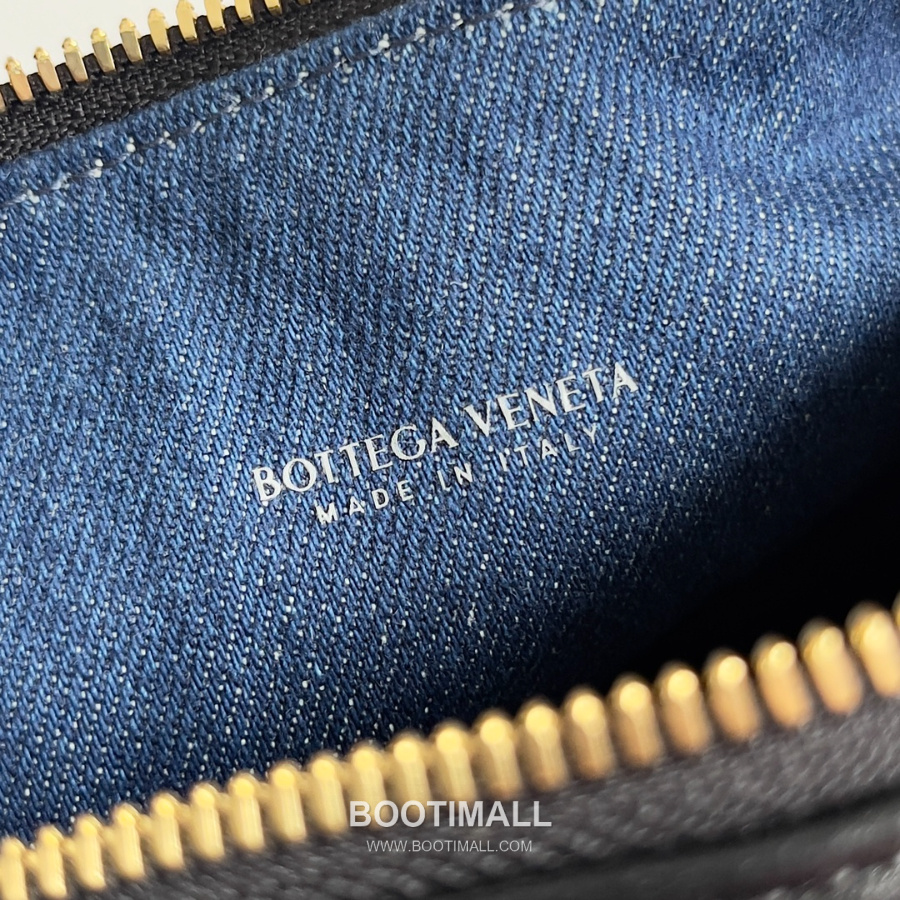 Bottega Veneta Intrecciato Denim & Calfskin Mini 보테가 베네타 인트레치아토 데님 & 카프스킨 미니 탑핸들백 네이비 22cm 18