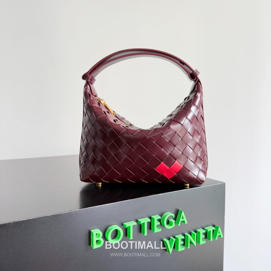 Bottega Veneta Intrecciato Denim & Calfskin Mini 보테가 베네타 인트레치아토 데님 & 카프스킨 미니 탑핸들백 바롤로 22cm 5