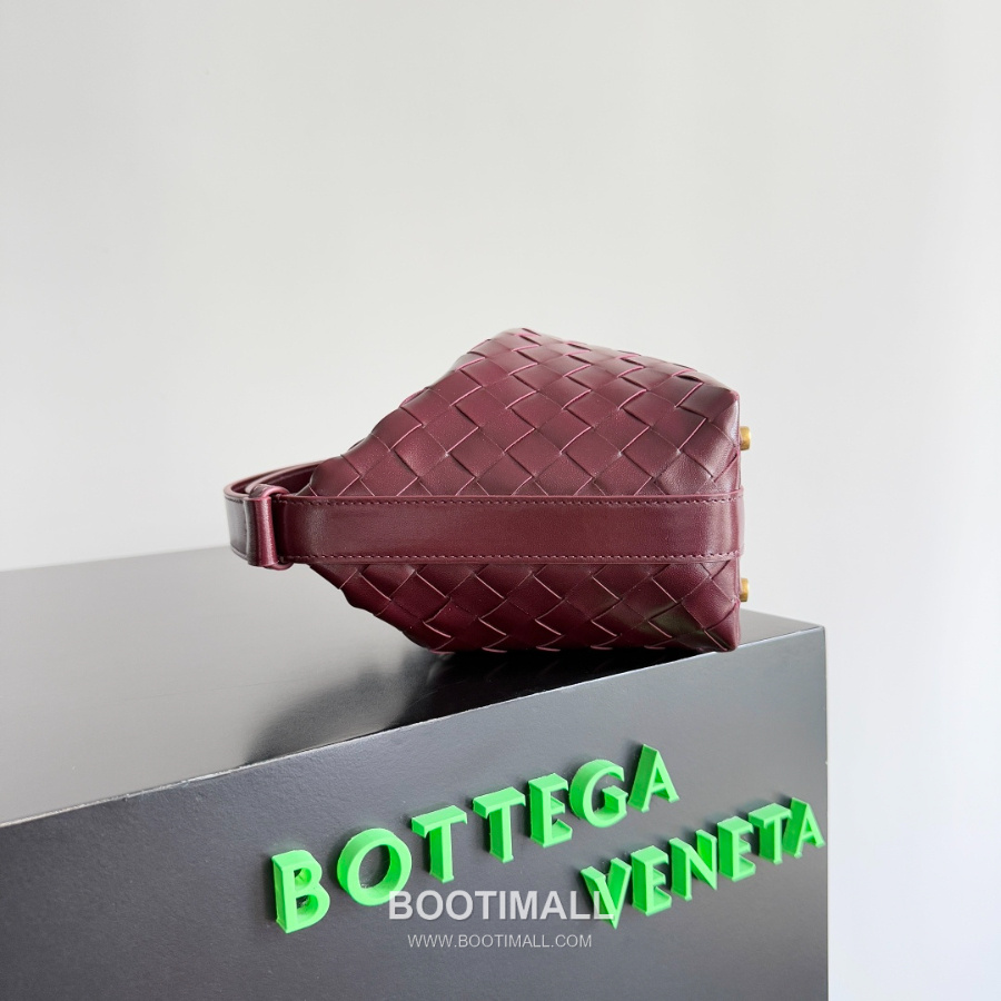Bottega Veneta Intrecciato Denim & Calfskin Mini 보테가 베네타 인트레치아토 데님 & 카프스킨 미니 탑핸들백 바롤로 22cm 6