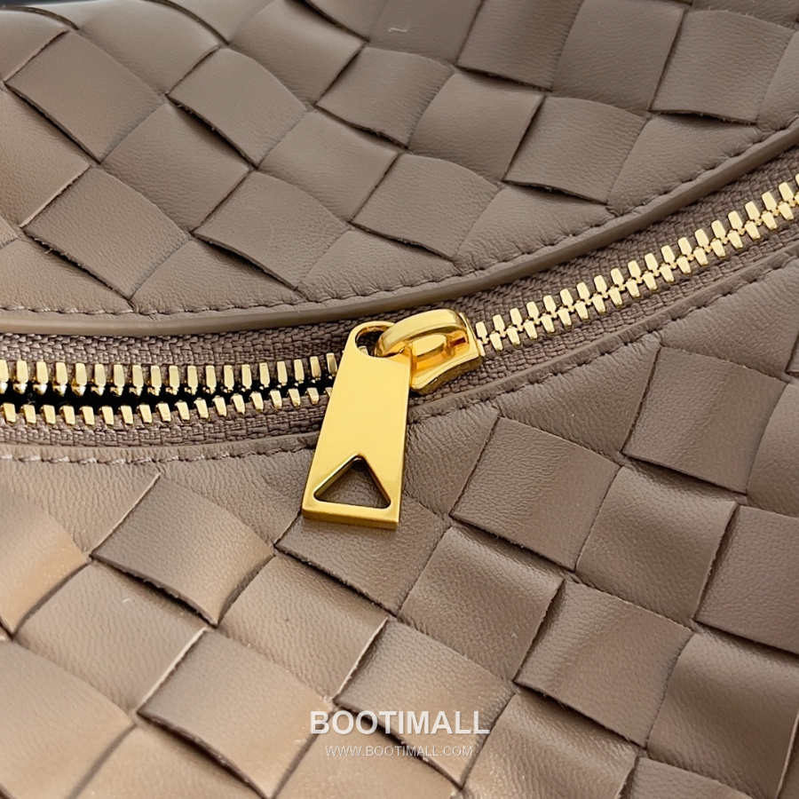 Bottega Veneta Intrecciato Denim & Calfskin Mini 보테가 베네타 인트레치아토 데님 & 카프스킨 미니 탑핸들백 마스틱 22cm 10