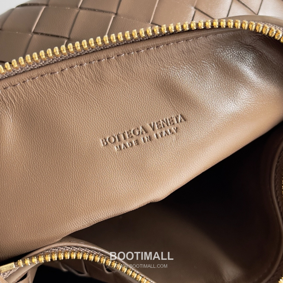 Bottega Veneta Intrecciato Denim & Calfskin Mini 보테가 베네타 인트레치아토 데님 & 카프스킨 미니 탑핸들백 마스틱 22cm 12