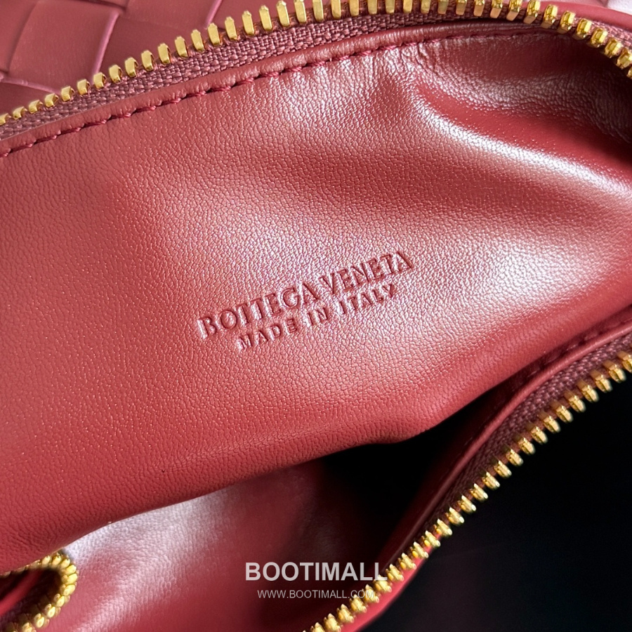 Bottega Veneta Intrecciato Denim & Calfskin Mini 보테가 베네타 인트레치아토 데님 & 카프스킨 미니 탑핸들백 보르도 22cm 8