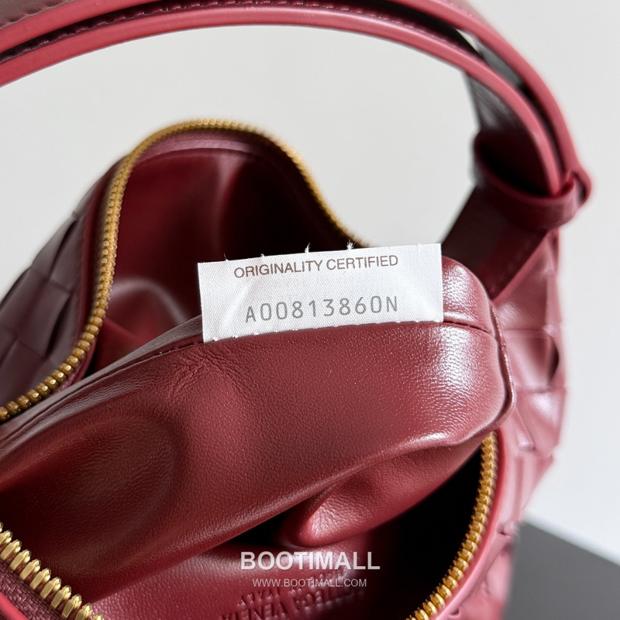 Bottega Veneta Intrecciato Denim & Calfskin Mini 보테가 베네타 인트레치아토 데님 & 카프스킨 미니 탑핸들백 보르도 22cm 9