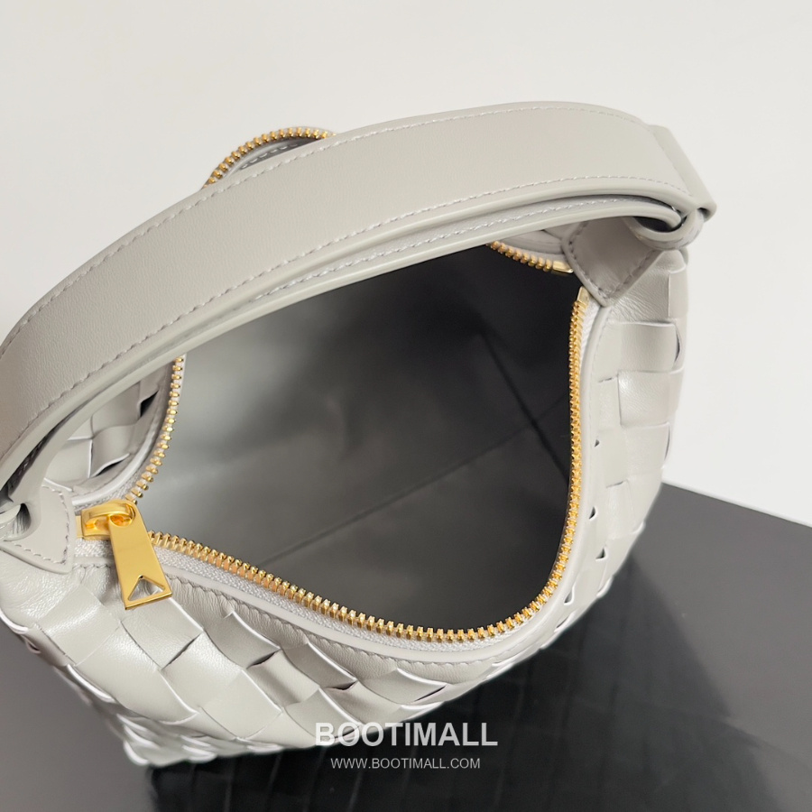 Bottega Veneta Intrecciato Denim & Calfskin Mini 보테가 베네타 인트레치아토 데님 & 카프스킨 미니 탑핸들백 플라스터 22cm 7