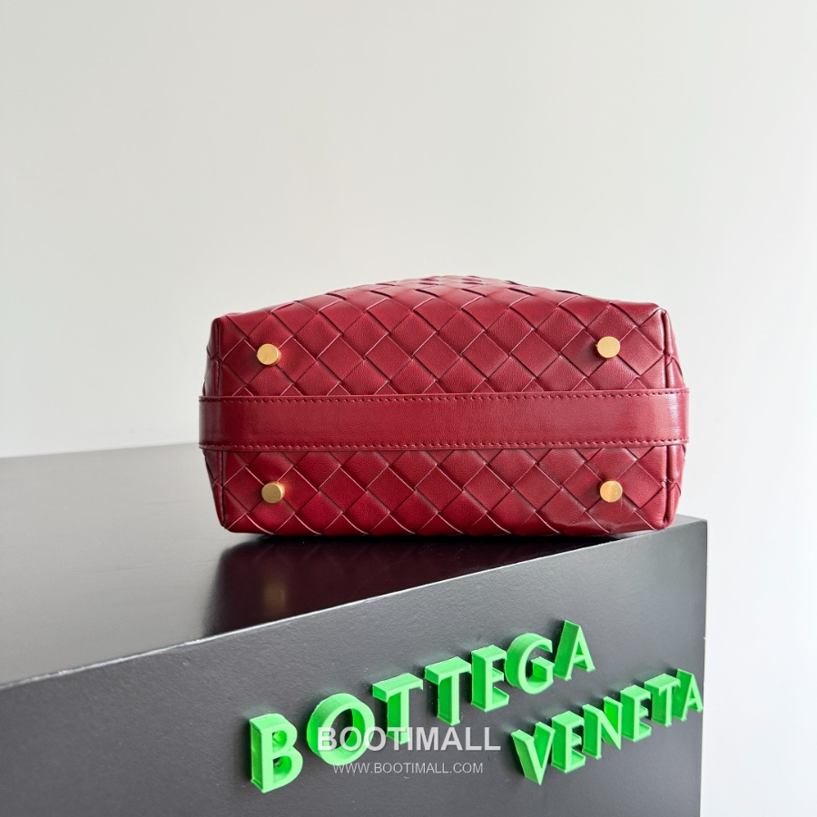 Bottega Veneta Intrecciato Denim & Calfskin Mini 보테가 베네타 인트레치아토 데님 & 카프스킨 미니 탑핸들백 바롤로 22cm 3