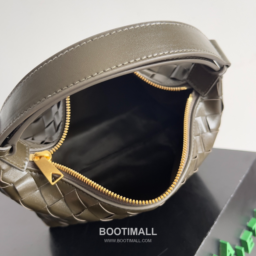 Bottega Veneta Intrecciato Denim & Calfskin Mini 보테가 베네타 인트레치아토 카프스킨 미니 탑핸들백 올리브카키 22cm 8